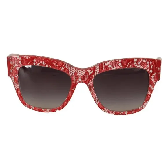 Dolce & Gabbana | Accessories | Dolce Gabbana Red Lace  display picture 2